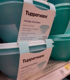 Tupperware admite que pode falir e despenca na Bolsa