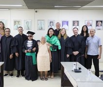 Estudante cego de 54 anos se forma em Serviço Social pela Universidade Federal de Alagoas