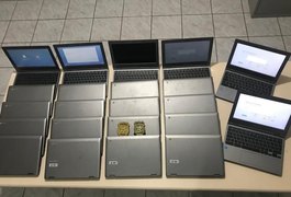 PC recupera cerca de 30 notebooks furtados de escola por adolescentes