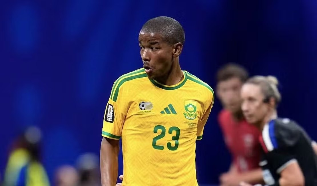 Morre Jayden Adams, jogador da África do Sul que disputou a Copa do Mundo de 2026