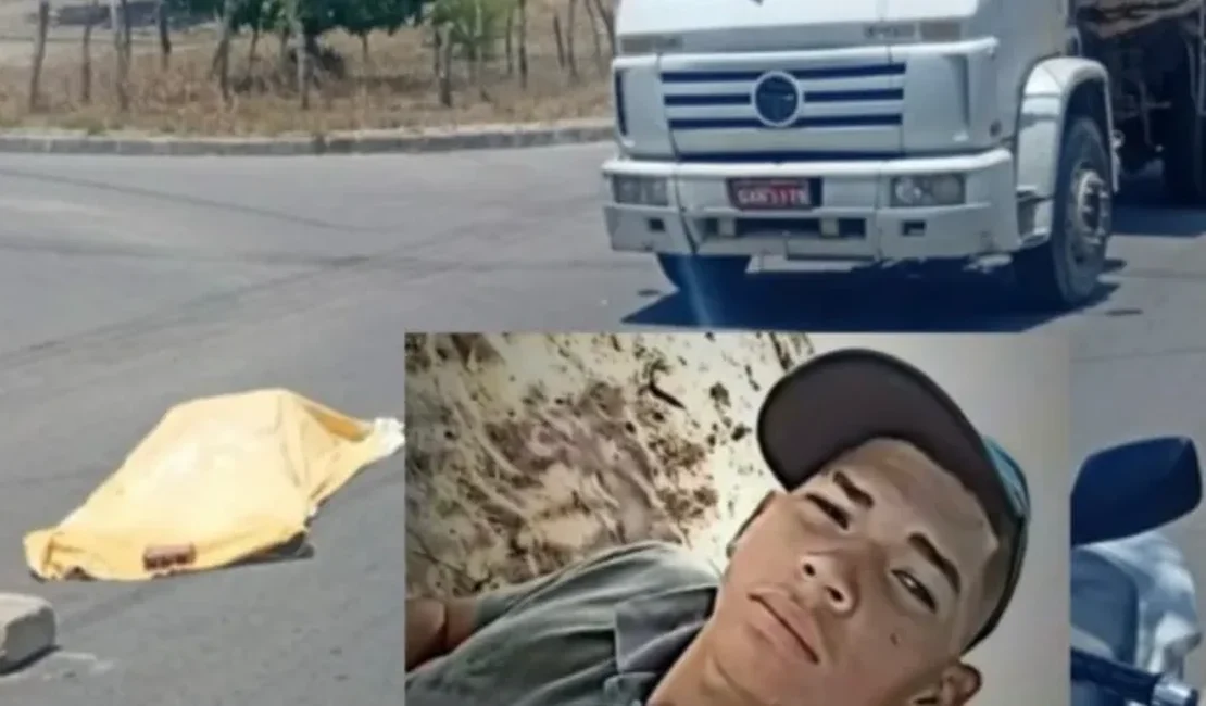 Jovem trabalhador da Prefeitura de Piranhas morre após cair e ser atropelado por caminhão de lixo