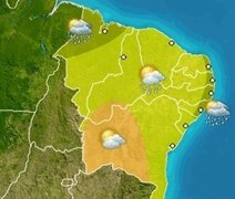 Chuvas isoladas no litoral e zona da mata no fim de semana em Alagoas
