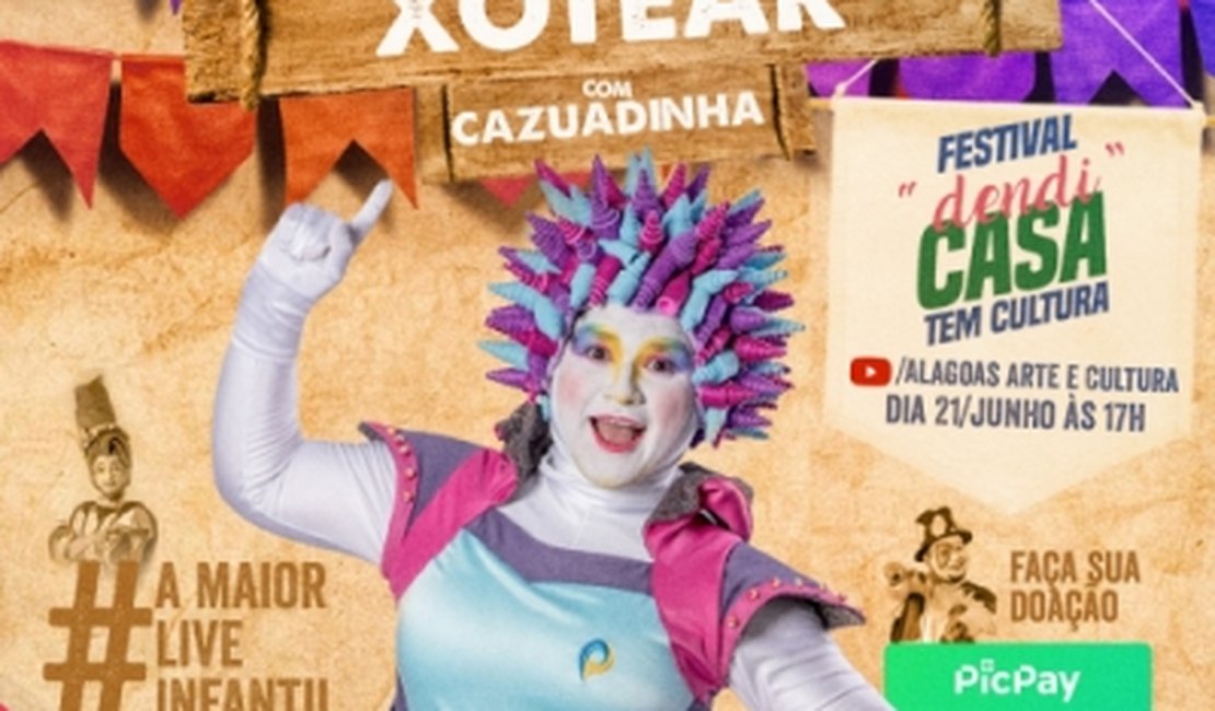 Live da Banda Cazuadinha levará alegria do São joão para as famílias de Alagoas