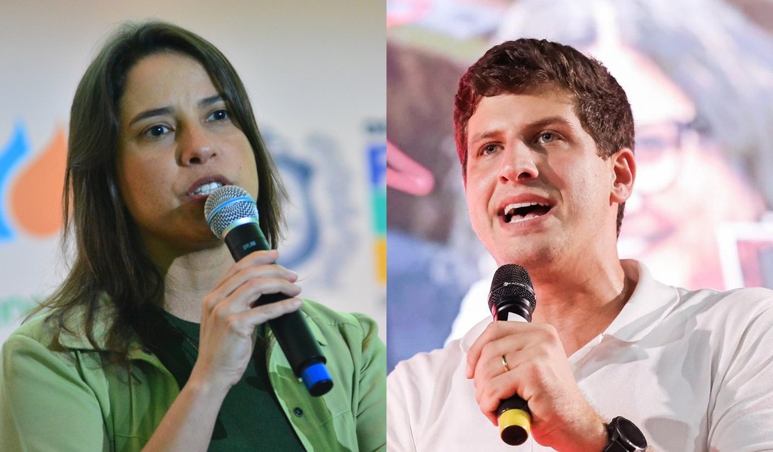 DATAFOLHA EM PE: Raquel Lyra lidera corrida ao governo com 48% e João Campos soma 44%
