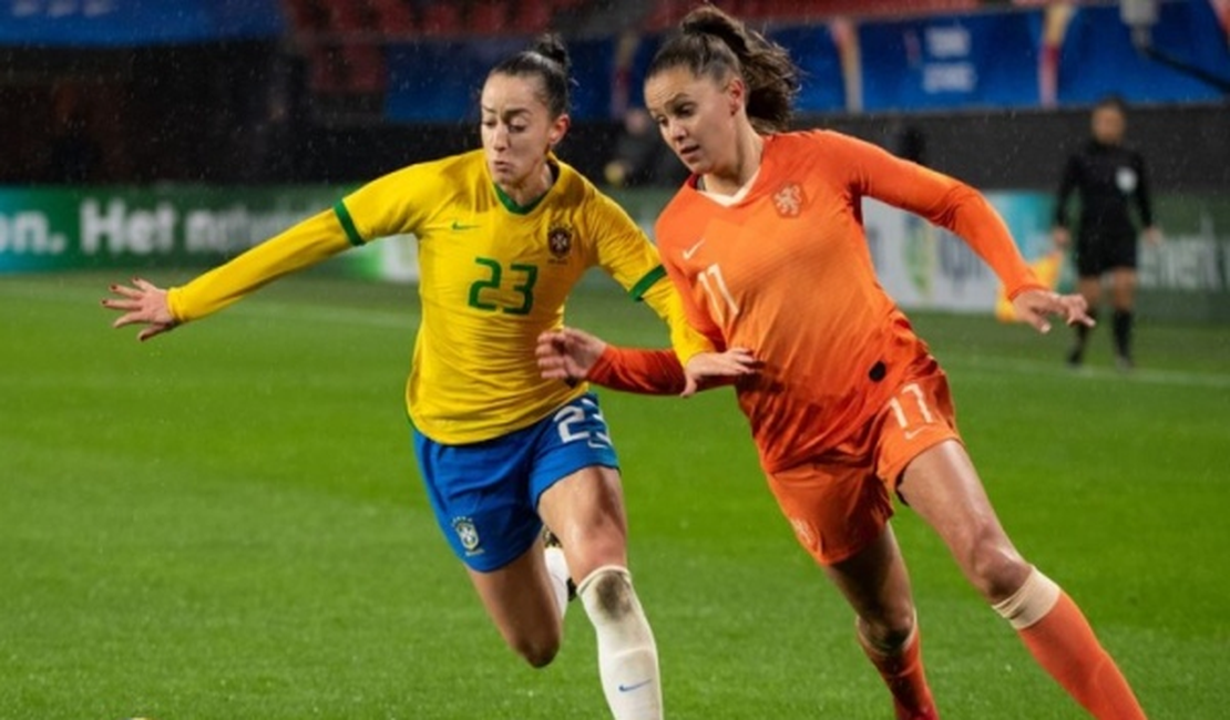 Futebol feminino: Brasil empata com vice-campeã Holanda