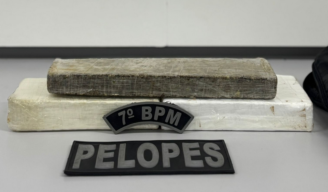 Foragido é preso com tabletes de drogas após tentativa de fuga seguida de colisão na BR-316, em Santana do Ipanema