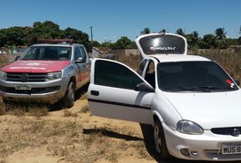 Rádio Patrulha recupera veículo abandonado em Arapiraca