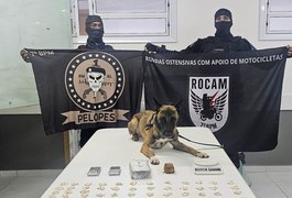 Polícia Militar apreende mais de 1 kg de crack em área de matagal em Santana do Ipanema