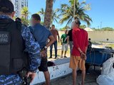 Dupla é presa suspeita de receptação com cabos de energia na orla de Maceió