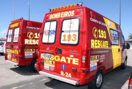 Colisão entre motocicletas deixa duas pessoas feridas na AL 220 em Arapiraca