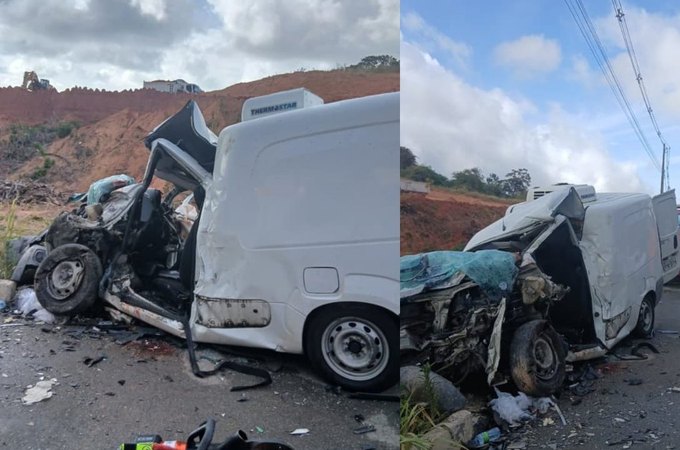 Motorista morre no hospital após colisão frontal em Marechal Deodoro