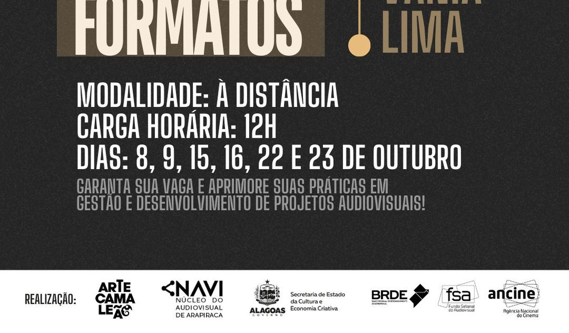 Estação NAVI abre inscrições para curso online de produção audiovisual com Vânia Lima