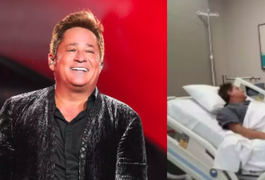 Leonardo recebe alta hospitalar e brinca: 'Não foi dessa vez'
