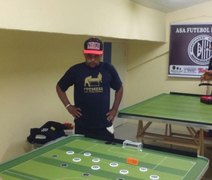 ASA ganha sala no ginásio municipal para os treinos de futebol de mesa