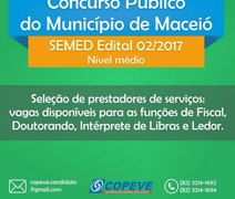 Copeve: inscrições abertas para colaboradores em concursos públicos