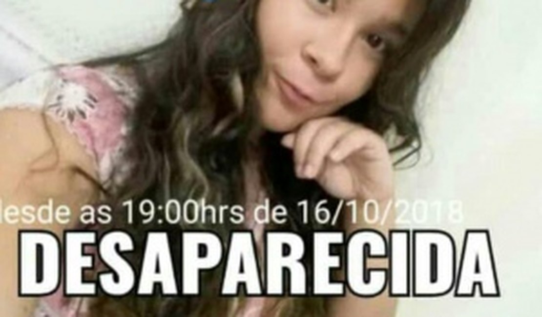 Família faz apelo para encontrar adolescente desaparecida em Maceió