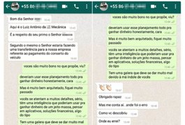 Vítima escapa de golpe pelo WhatsApp e bandido questiona onde errou