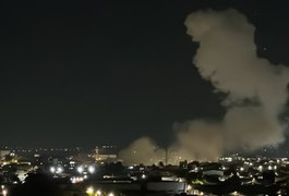 Grande explosão em depósito de fogos de artíficio assusta moradores de Arapiraca