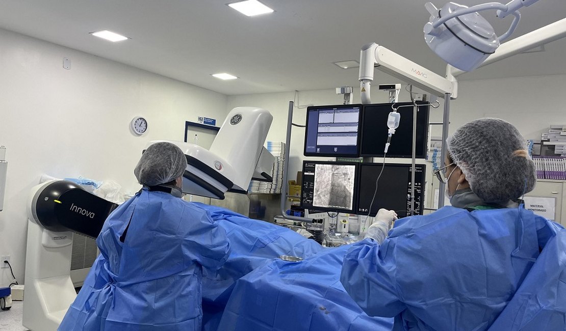 Mutirão no HGE beneficia 50 pacientes com cateterismos e angioplastias