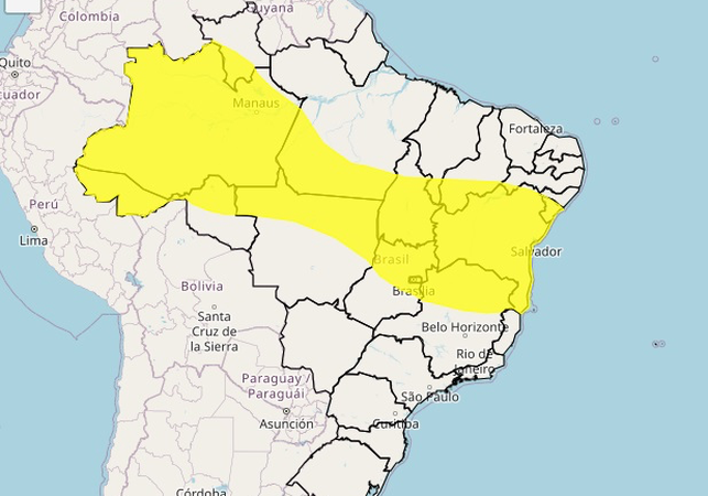 Inmet emite alerta de tempestade para três municípios de Alagoas nesta terça-feira (27)