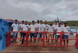 Trabalhadores de empresa que faz travessia de balsa entre Alagoas e Sergipe entram em greve