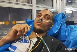 'Situação difícil, mas feliz por estar vivo', diz jogador Neto