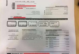 Internautas ficam chocados com suposta fatura de cartão de Luciano Huck