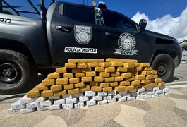 BOPE e Batalhão de Choque apreendem cerca de 110 quilos de maconha em Porto Real do Colégio