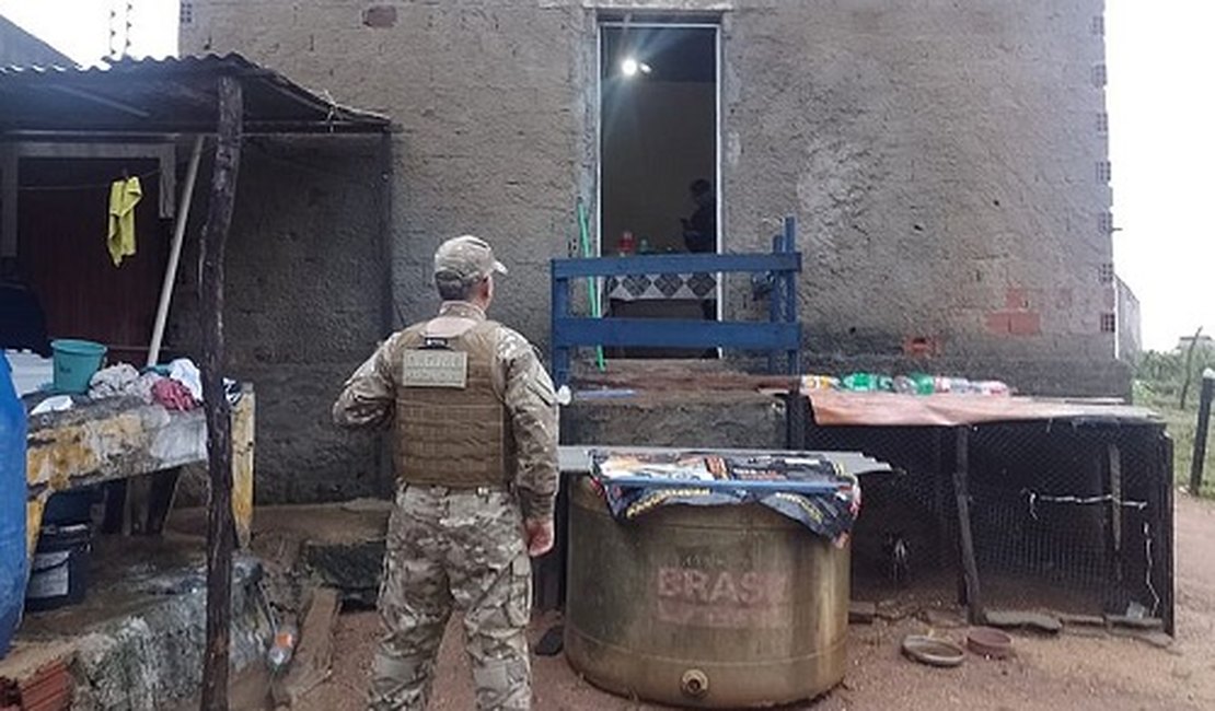 Procurado por feminicídio é preso durante operação deflagrada em Palmeira dos Índios