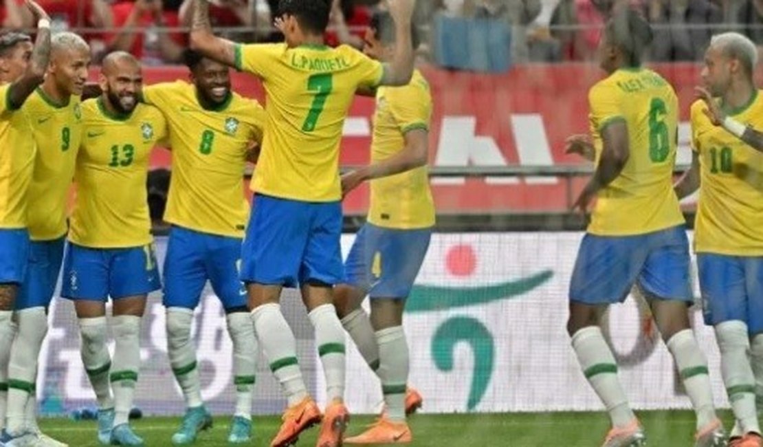 Brasil goleia Coreia do Sul em amistoso de preparação para Copa