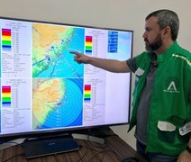 Período chuvoso terá volume acima da média em Alagoas, aponta Sala de Alerta
