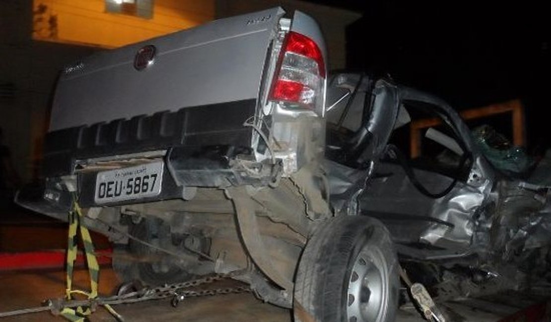 Acidente deixa um morto e quatro feridos em Santana do Ipanema