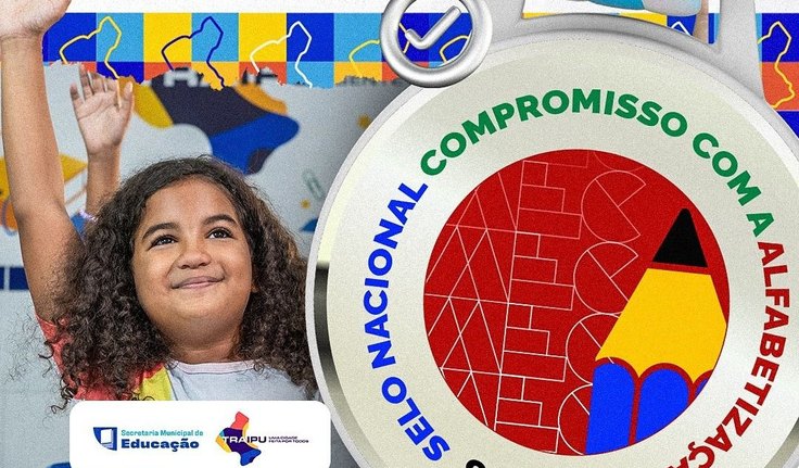 Traipu conquista Selo Prata no Compromisso com a Alfabetização