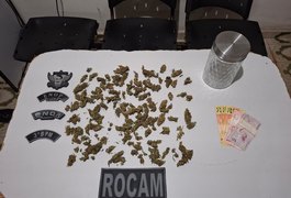 Adolescente é apreendido por ato infracional análogo ao crime de tráfico de drogas no Manoel Teles