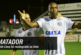 Limatador: Atacante Lima foi reintegrado ao time