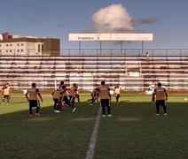 ASA se prepara para o jogo contra o Fortaleza