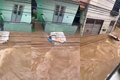 Em vídeo, homem aparece sendo arrastado pela correnteza de enchente no Grande Recife