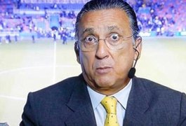 Após infarto, Galvão Bueno passa por cateterismo e está consciente