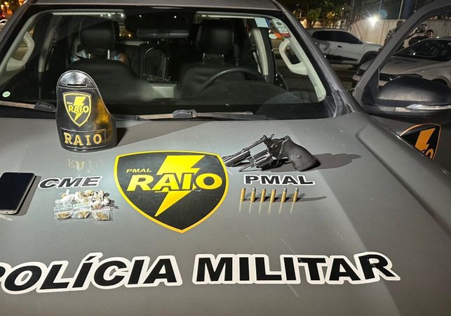 Armas são apreendidas pela PM durante verificações de denúncias em Maceió