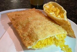 Bar nordestino lança pastel com recheio de cuscuz