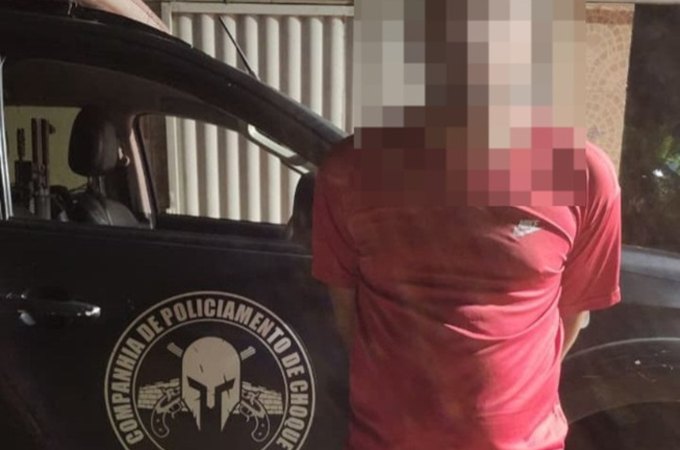 Criminoso conhecido como 'Cabeça Júnior' é preso pela Companhia de Choque em Pindoba