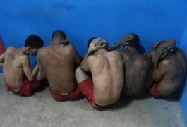 8 detentos serram grades de presídio e fogem, mas cinco são capturados
