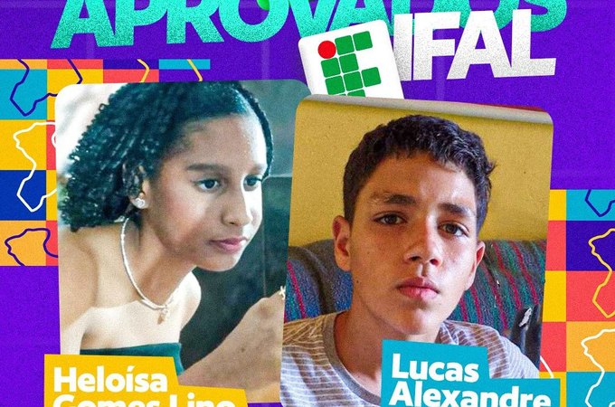 Alunos da Educação Municipal de Traipu são aprovados no Ifal