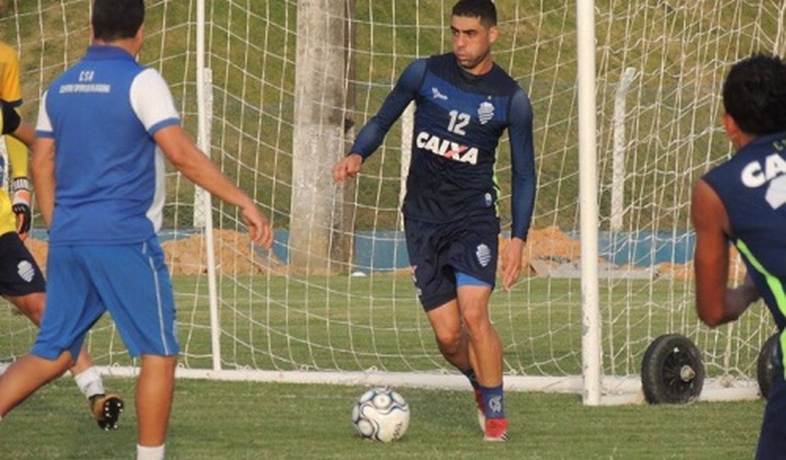 CSA: treinador define equipe que atuará na partida contra o Goianiense