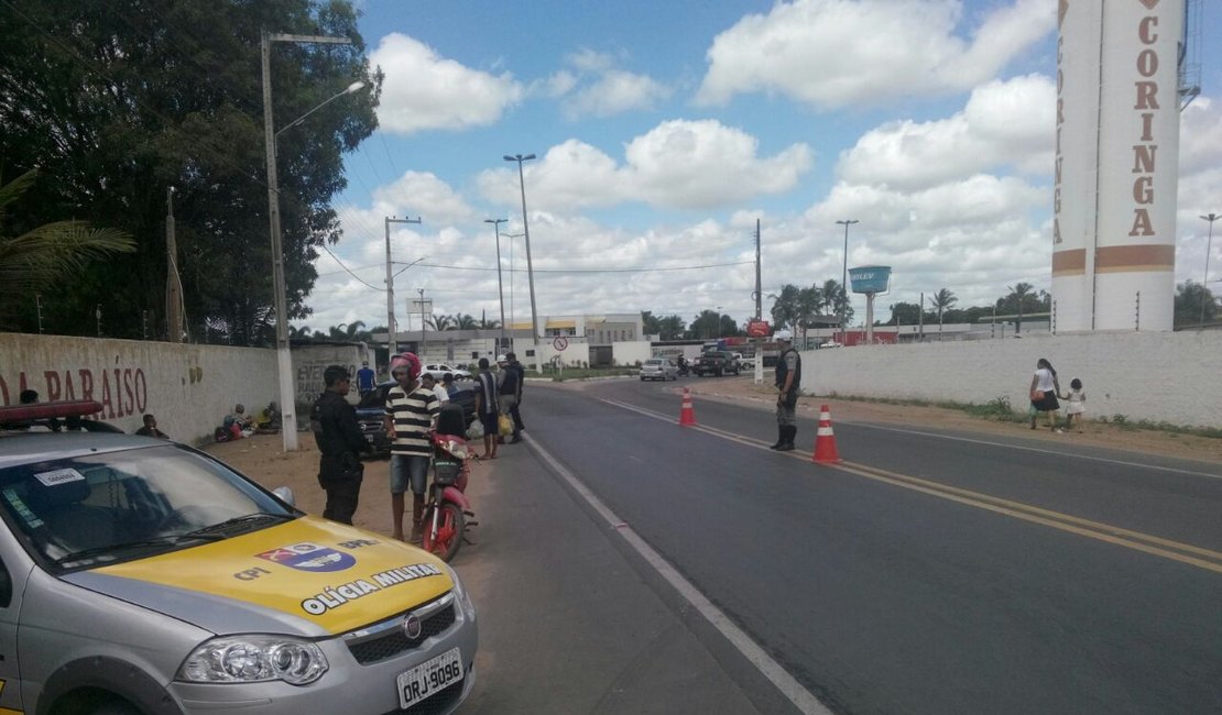 3º BPM realiza operação “Semana Santa em Paz” em Arapiraca