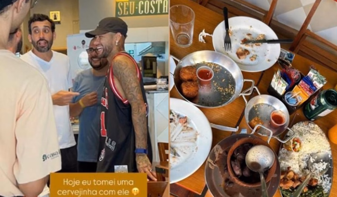 Em preparação para a Copa, Neymar falta a treino por virose após ser flagrado em bar em Santos