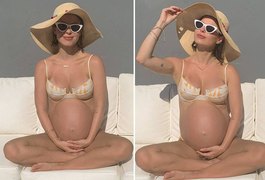 Internautas provocam Sthefany Brito por causa de sua barriga de grávida: 'Está estranha'