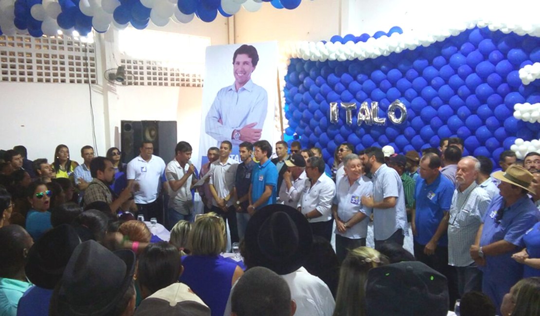 Convenção oficializa candidatura de Ítalo Amaral a prefeitura de Major Izidoro
