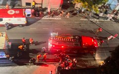 Incêndio em apartamento em Maceió