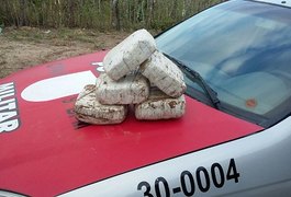 Suspeito de tráfico de drogas é detido com mais de 5Kg de maconha